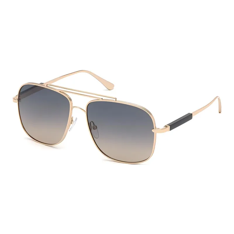 TOM FORD Metal Aviator Sunglasses Men's Gold-0