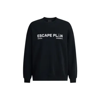 CHINISM x EXQUISITE Sweatshirt Unisex Black