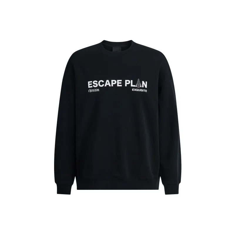 CHINISM x EXQUISITE Sweatshirt Unisex Black-0