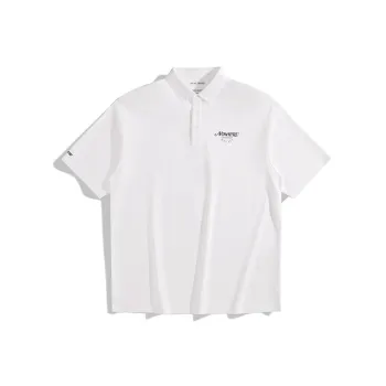 PEACEBIRD MEN Polo Shirts Men White 1 Loose Fit