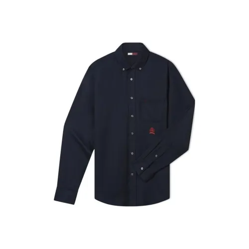 Tommy Hilfiger Shirts Men Navy Blue DW5