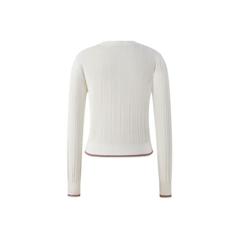 E.land Knitwear Women's Ivory White/White 39 Ivory-1