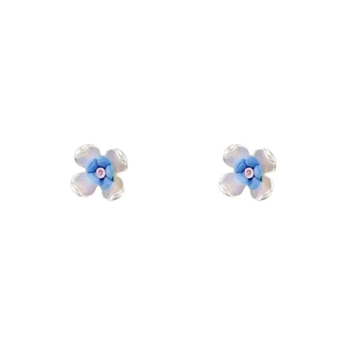 Universe Search S925 Silver Stud Earrings Women's