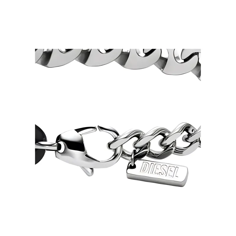 DIESEL Logo plaque Bracelet-2