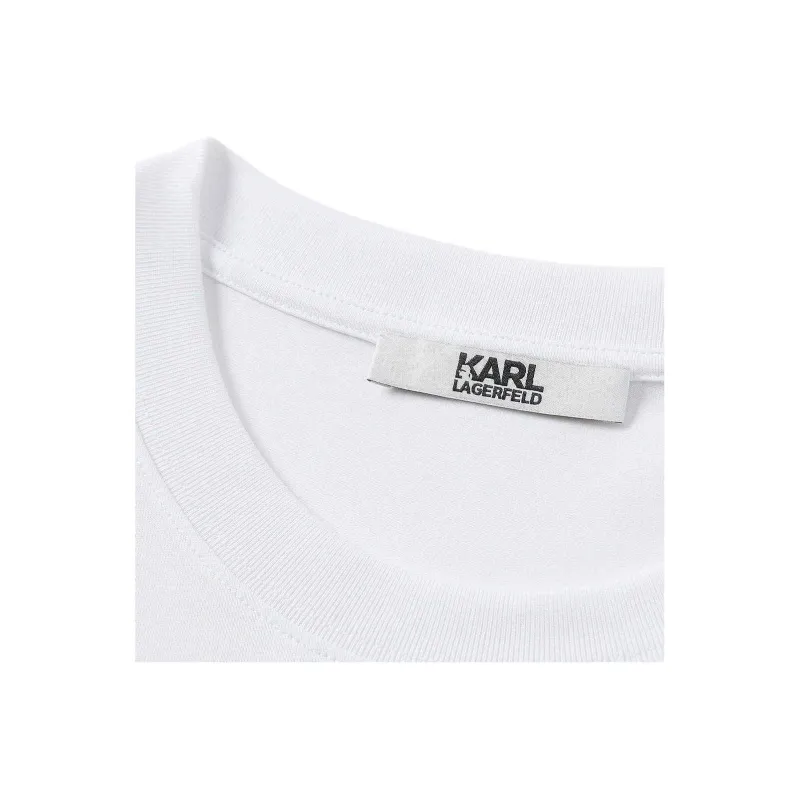 KARL LAGERFELD SS25 T Shirt Men's White-1