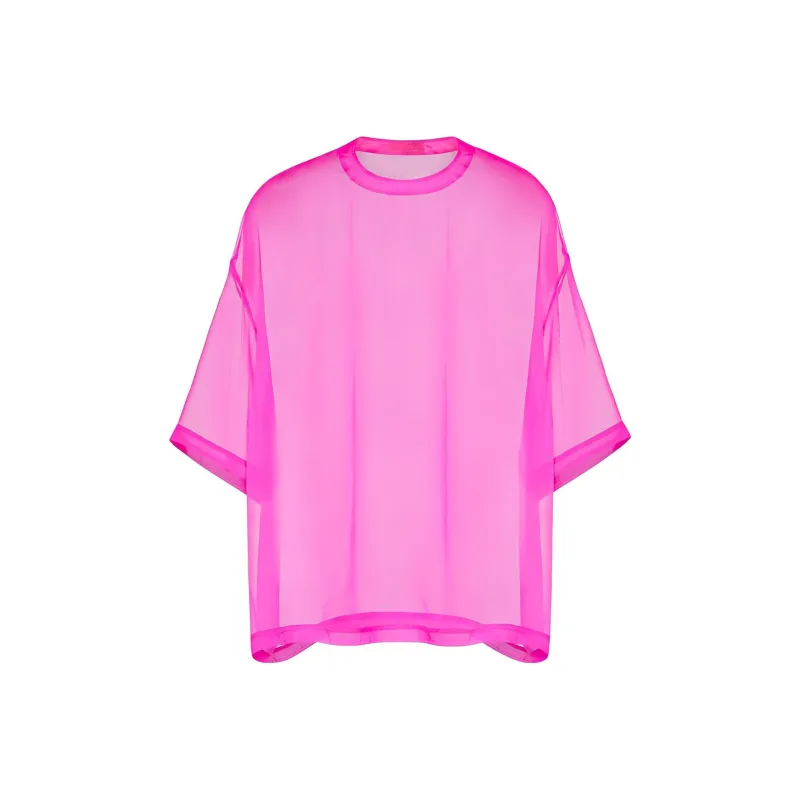 Valentino T-Shirts Men Peach Pink-0