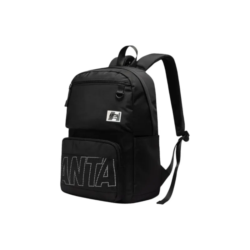 CHAOJIANTA 600D Guci Nylon Backpack Unisex Basic Black-1