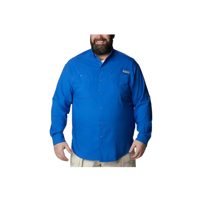 Columbia Shirt Men's Royal Blue-0
