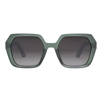DIOR Acetate Square Sunglasses Women's Green
