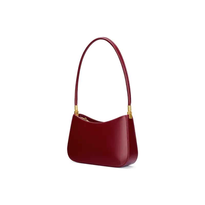 Carnival Keep Cow Leather Baguette Shoulder Bag Regular Women's Multicolor-11