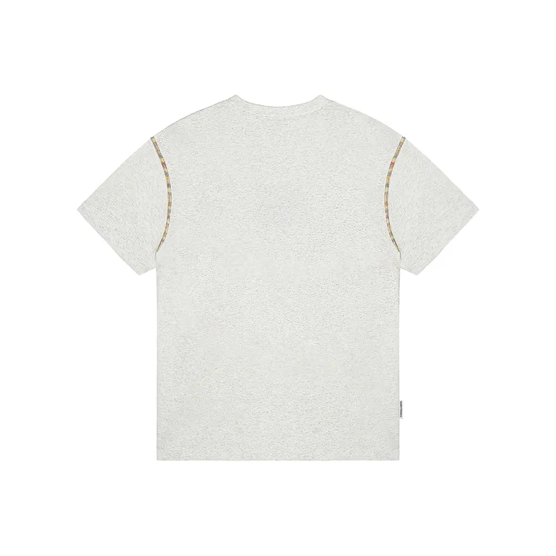 Teach Peace T Shirt Unisex Light Heather Gray-1