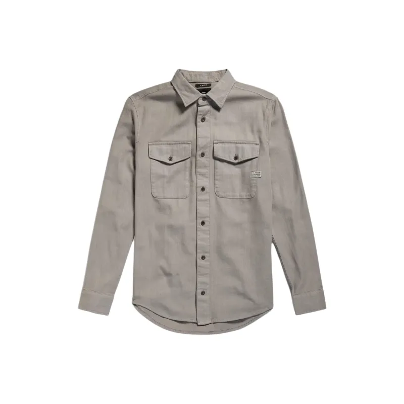 G STAR RAW Shirt Men's Coal Charcoal Gray-0