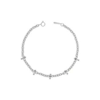 JUSTINE CLENQUET Palladium Plated Brass Necklaces Unisex Silver