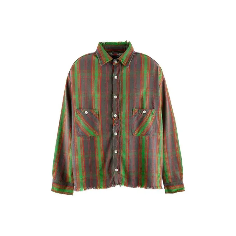 SAINT Mxxxxxx Shirts Men Green-0
