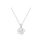Camellia Beating Heart Necklace