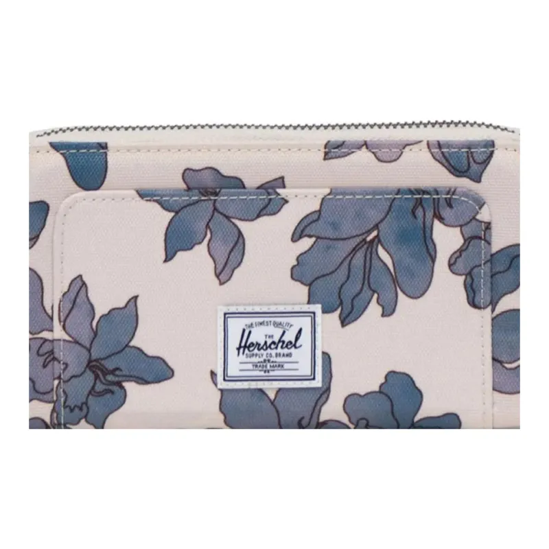 Herschel EcoSystem™ 600D Fabric Polyester Wallet Unisex Moonlight Floral Waves-3