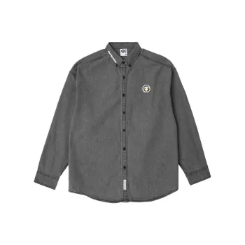 Aape Logo patch Cotton Shirt