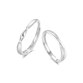 BLANK IN BLANK Sterling Silver Rings Unisex
