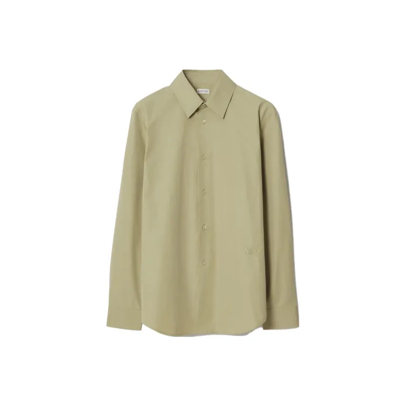 Burberry Shirt Men's Grass Green-0