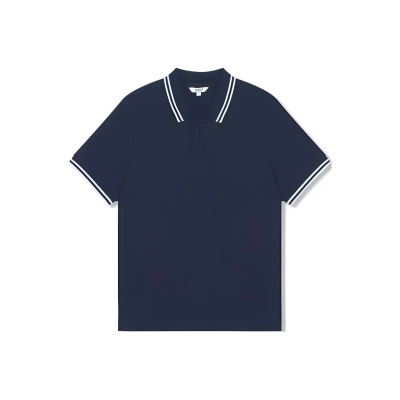 AIGLE Polo Shirt Men's Imperial Dark Blue-0