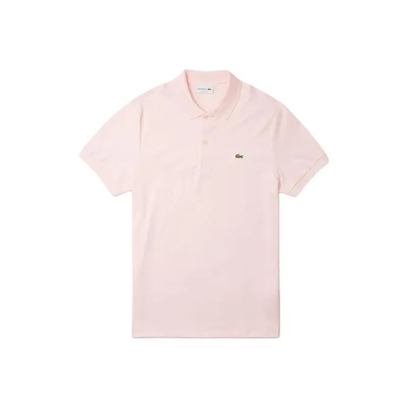 LACOSTE Polo Shirt Men's Light Pink-0