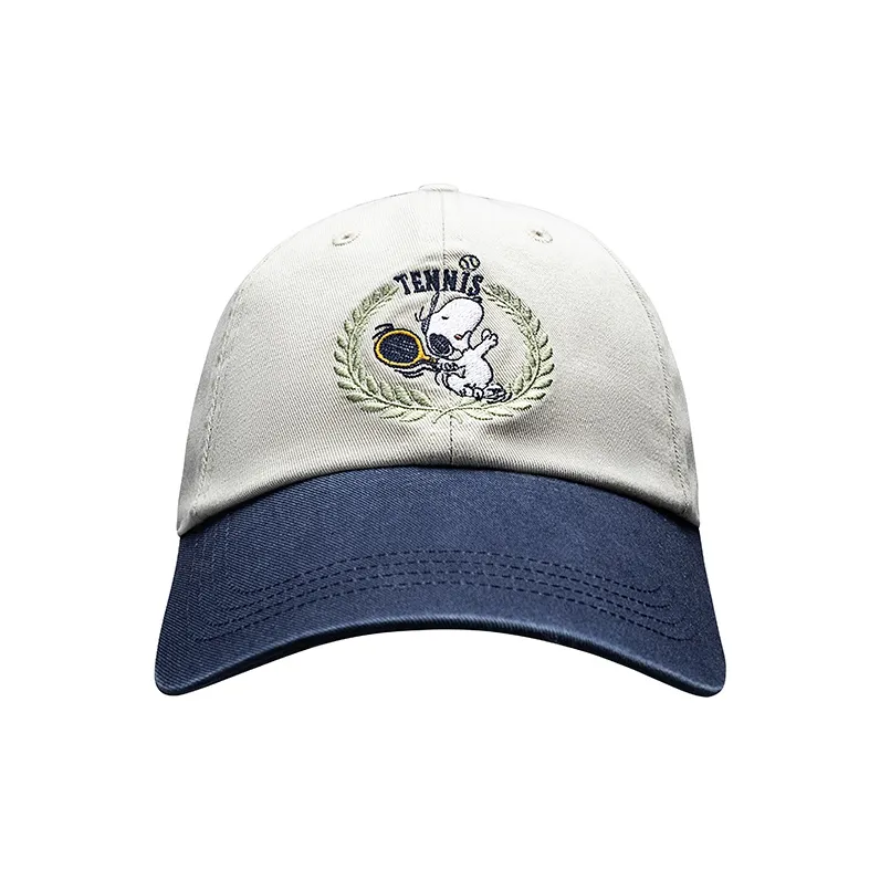 Anta Cotton Fabric Baseball Caps Unisex Papyrus White-1