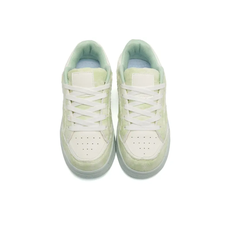Circle Small Coverage Abrasion Resistant Lightweight Low Top Skateboard Shoes Unisex-9