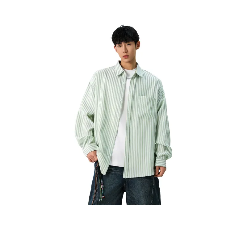 URBAN AUTHENTIC Shirt Unisex Black-14