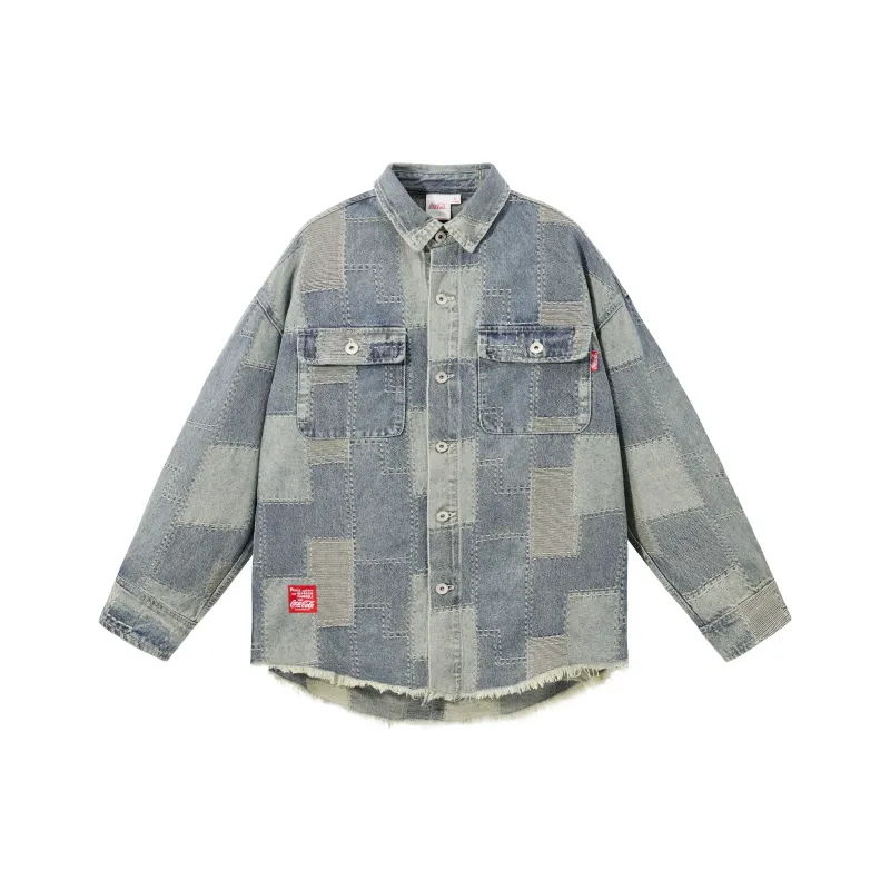 Coca Cola Shirt Unisex Denim Blue-0