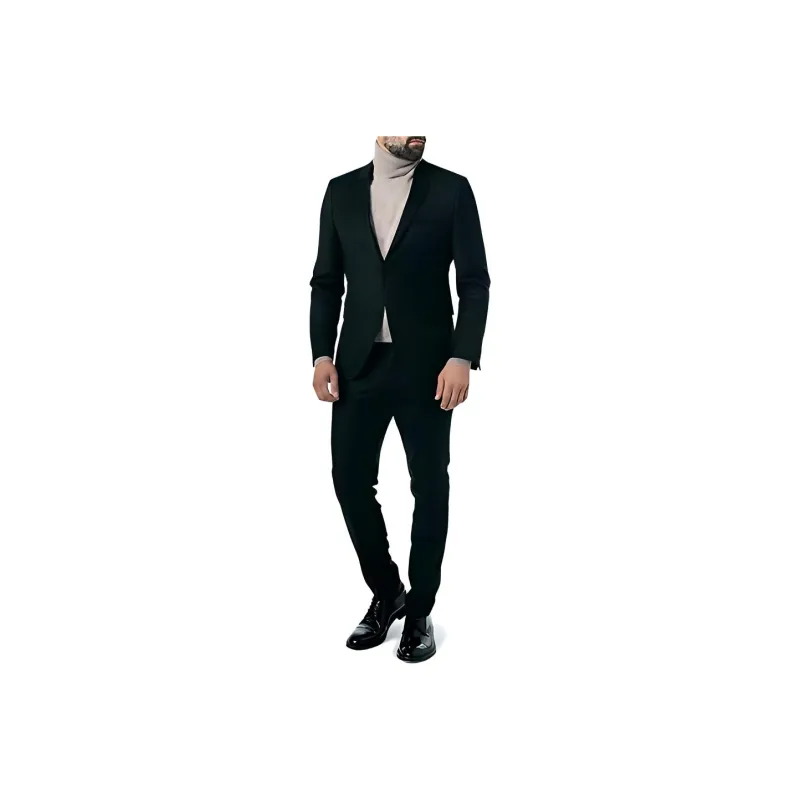 HUGO BOSS FW23 Business Suits Men's Black-1