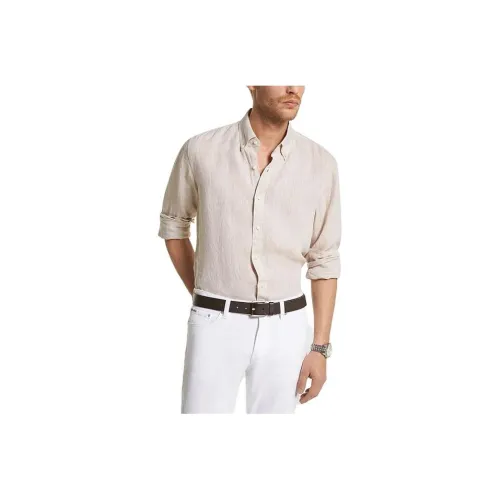 MICHAEL KORS Shirts Men Ecru