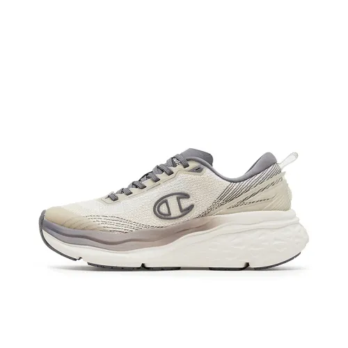 Champion Low Top Casual Shoes Women's Milk White/Smoke Gray