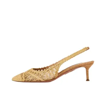 AQUAZZURA Kahlo Slim Heel High Heels 5cm Women's Light Umber