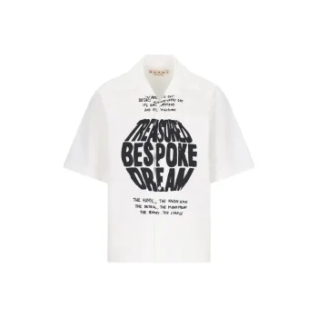 MARNI Bespoke Printed Logo Embroidered Shirt