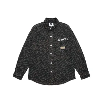 ED HARDY X Shirts Unisex Dark Denim Blue
