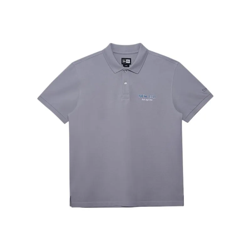 New Era College Renewal Series Polo Shirts Unisex Gray-0