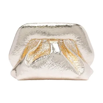 THEMOIRE Metallic Effect Shoulder Bag