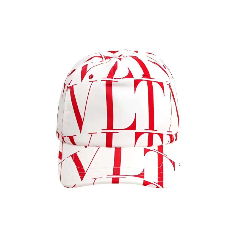 Valentino Nylon Baseball Caps Men's White-0