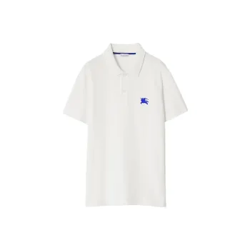 Burberry Equestrian Knight Embroidered Polo Shirt