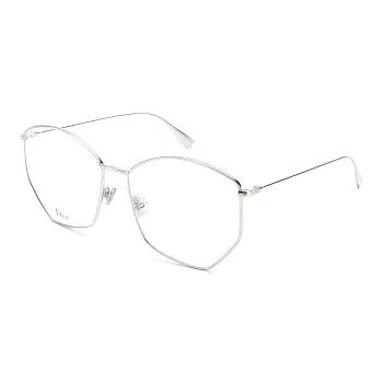 DIOR Eyeglass Frames Women's Silver
