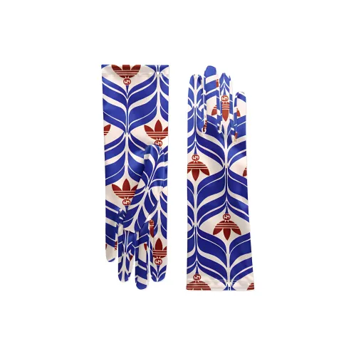 Adidas X GUCCI X ADIDAS Collaboration Gloves Women's Blue