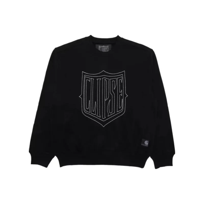 Carhartt WIP Clipse Collaboration Sweatshirts Unisex Black-0