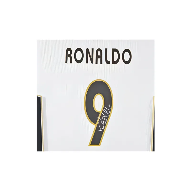 Huayitaojin Jersey Officially Signed Company Certificate, Collection, Collector's Item, Classic Framed 105x75cm Unisex-3