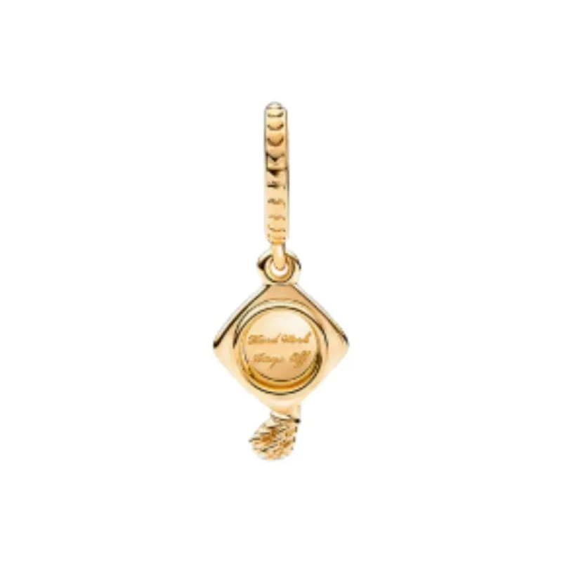 Pandora Gold Plated, Copper Silver Alloy Jewelry Accessories Unisex Gold-1