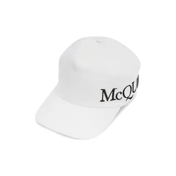 Alexander McQueen Logo Embroidered Baseball Cap