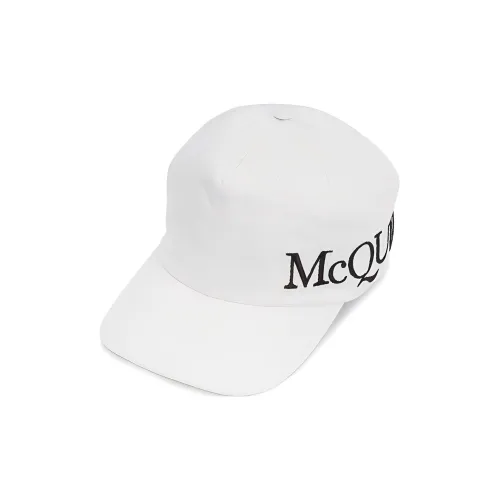 Alexander McQueen Logo Embroidered Baseball Cap
