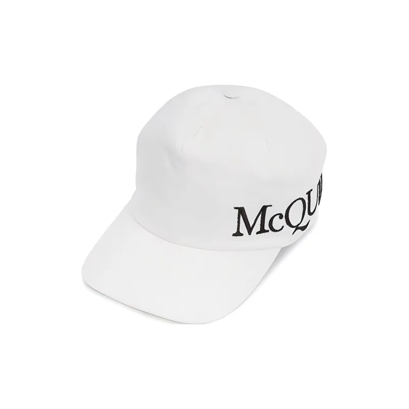 Alexander McQueen Logo Embroidered Baseball Cap-0