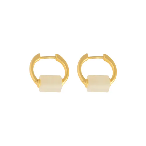 xiaoyinjiang Hetian Jade Earrings Women's