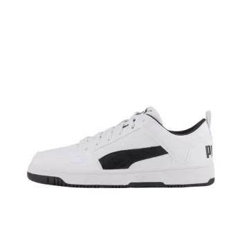 PUMA Rebound Layup Low Top Casual Shoes Unisex White Black