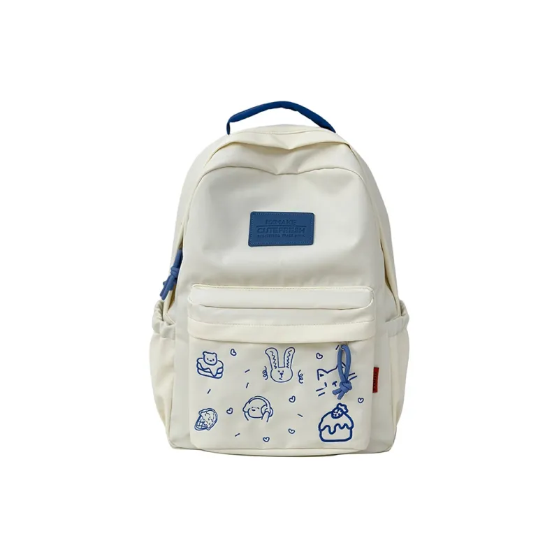 Debecca Nylon Backpack Regular Unisex Multicolor-12